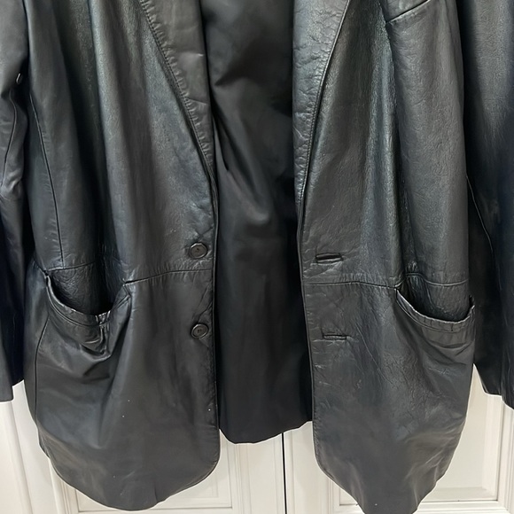Lucky Leather Co Men's Black Jacket size XXL - Picture 4 of 15